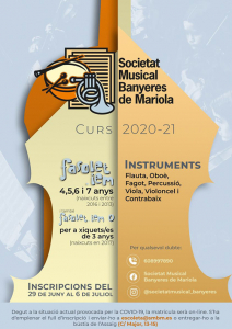 Read more about the article Se abre el plazo de matrícula para el curso 2020-21.