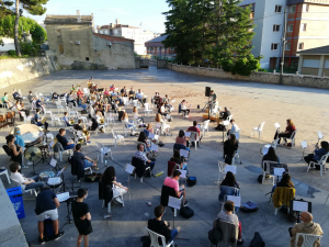 Read more about the article La Societat Musical Banyeres de Mariola retoma la actividad de ensayos.