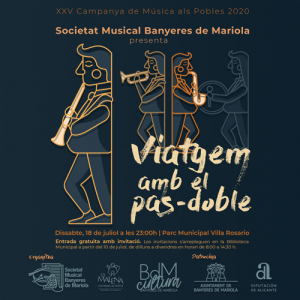 Read more about the article Concierto “Viajemos con el pasodoble” 18-07-2020