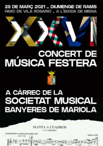 Read more about the article XXVI edició del concert de música festera el Diumenge de Rams – Filà de Moros Vells.