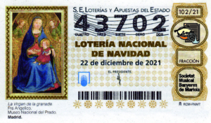 Read more about the article Loteria de Nadal al local d’assajos Carrer Laporta, 103