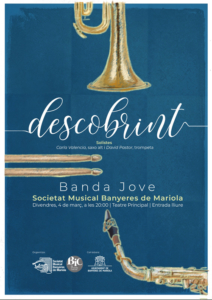 Read more about the article Concierto “Descobrint” por la Banda Joven de la SMBM viernes 04-03-2022