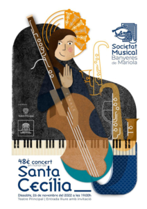 Read more about the article Concert Extraordinari de Santa Cecília 2022 – 48è edició.